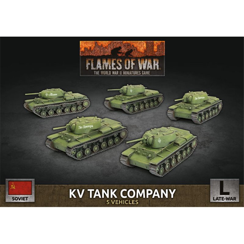 RSL Gaming AB | KV Tank Company (x5 Plastic)