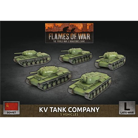 RSL Gaming AB | KV Tank Company (x5 Plastic)