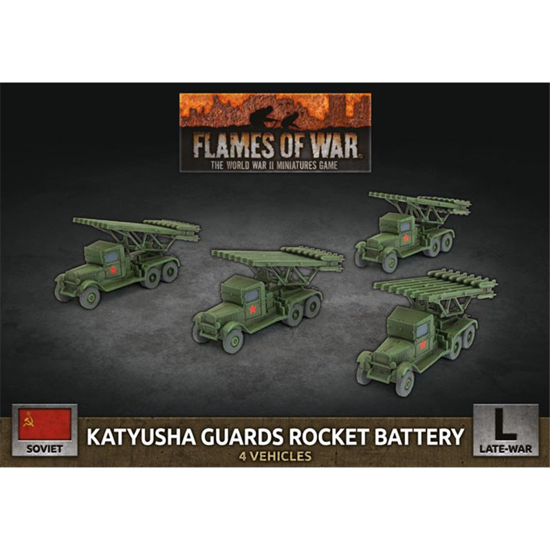 RSL Gaming AB | Katyusha Guards Rocket Battery (x4 Plastic)
