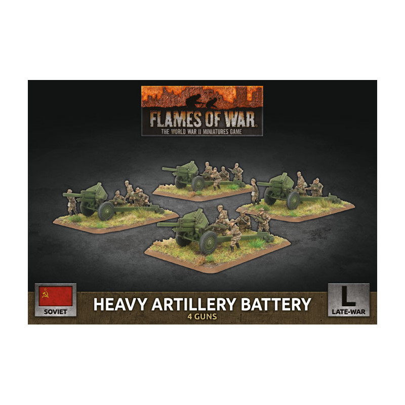 RSL Gaming AB | 152mm Artillery Battery (x4 Plastic)