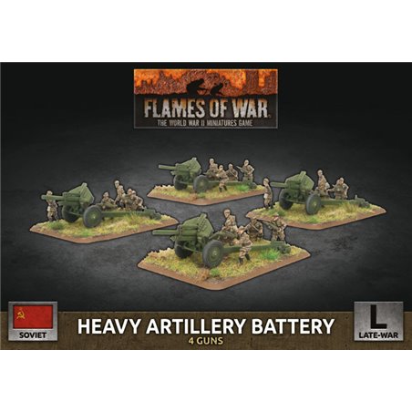 RSL Gaming AB | 152mm Artillery Battery (x4 Plastic)