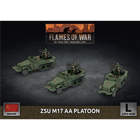 RSL Gaming AB | ZSU M17 Anti-Aircraft Platoon (x3 Plastic)