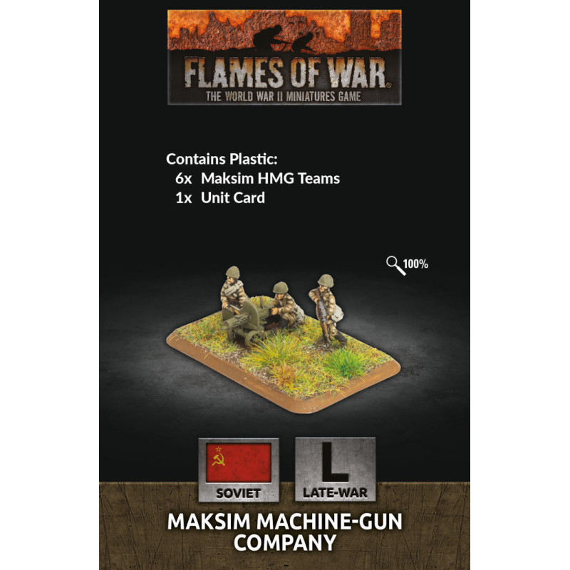 RSL Gaming AB | Maksim Machine-Gun Company (Plastic)