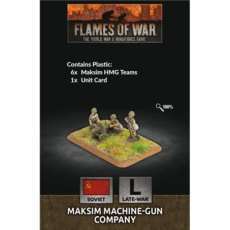RSL Gaming AB | Maksim Machine-Gun Company (Plastic)