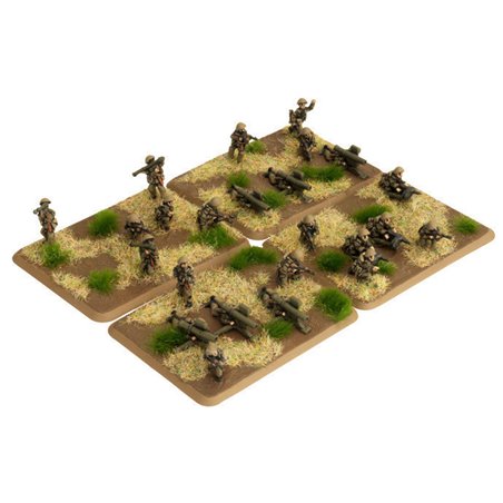 RSL Gaming AB | East German Mot-Schutzen Heavy weapons (24 figures)