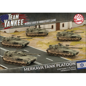 Merkava Tank Platoon (x5 Plastic)