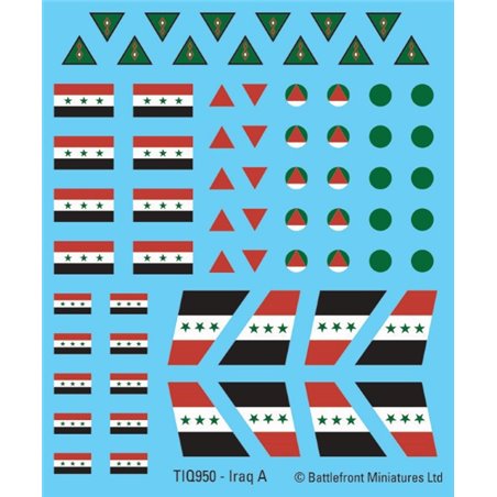 RSL Gaming AB | Iraqi Decal Set (x4)
