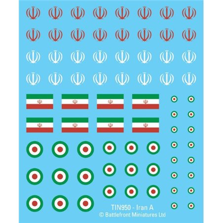 RSL Gaming AB | Iranian Decal Set (x4)