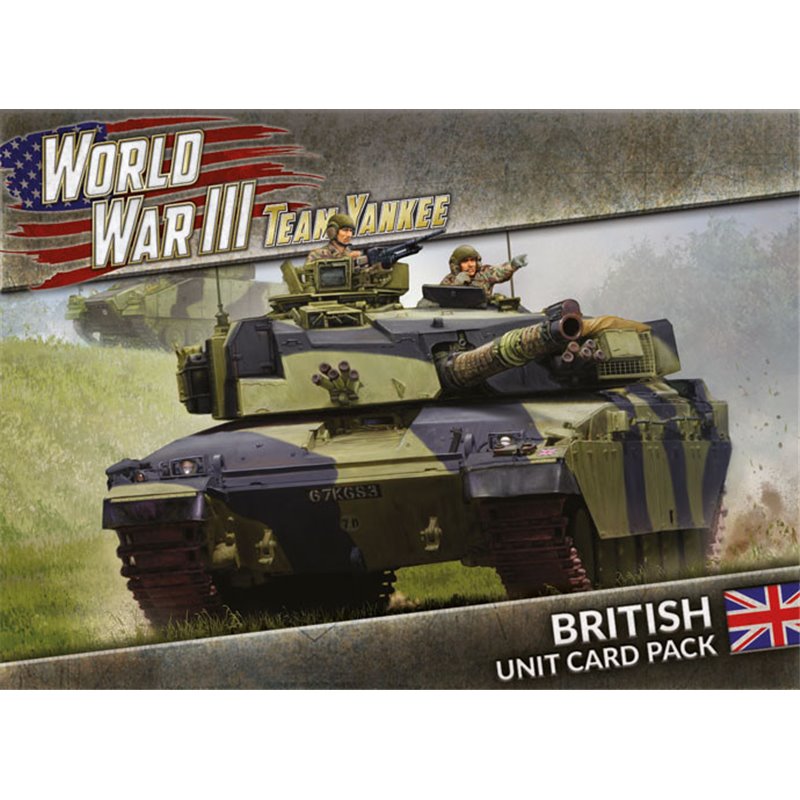 RSL Gaming AB | Team Yankee - British Unit Card Pack