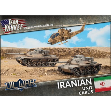 RSL Gaming AB | Iranian Unit Cards (x41 cards)