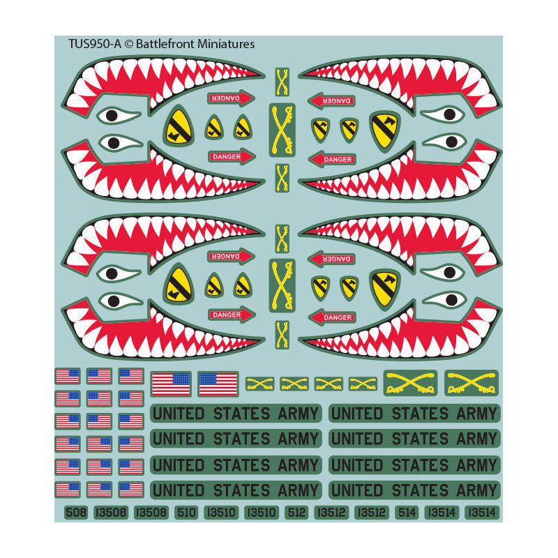 RSL Gaming AB | WW3 American Decal Set