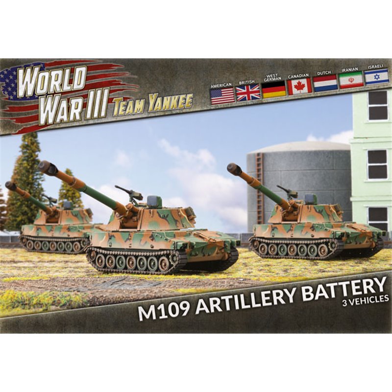RSL Gaming AB | M109 Field Artillery Battery (x3 Plastic)