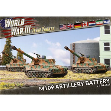 RSL Gaming AB | M109 Field Artillery Battery (x3 Plastic)