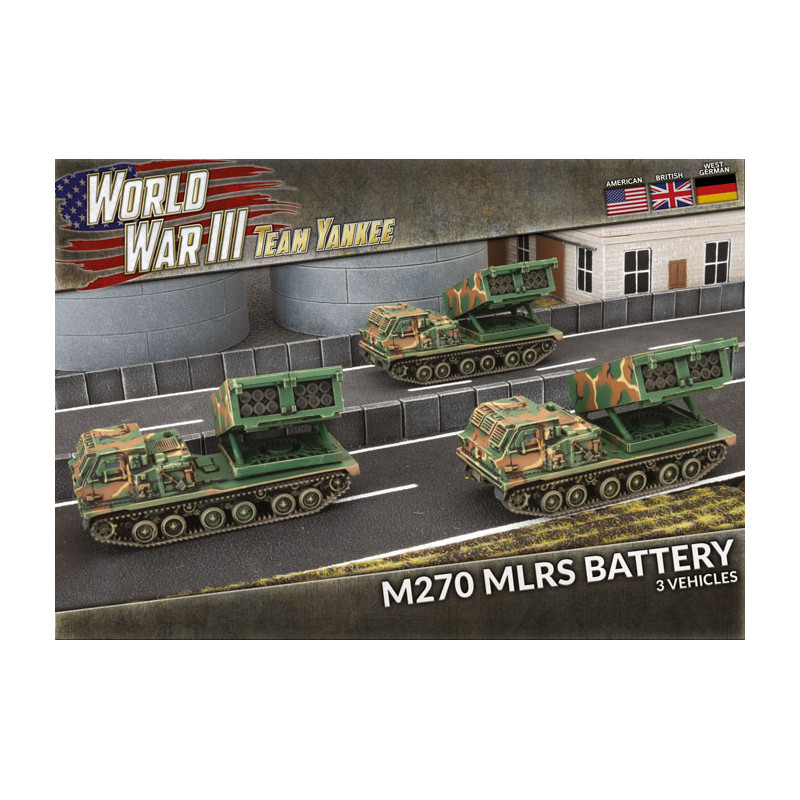 RSL Gaming AB | M270 MLRS Rocket Launcher Battery (x3 Plastic)