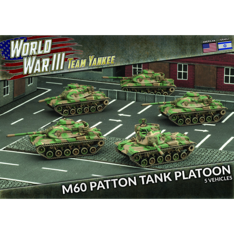RSL Gaming AB | M60 Patton Tank Platoon (Plastic)