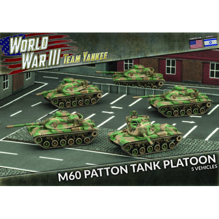 RSL Gaming AB | M60 Patton Tank Platoon (Plastic)