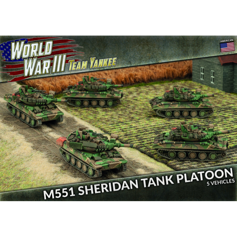 RSL Gaming AB | M551 Sheridan Tank Platoon
