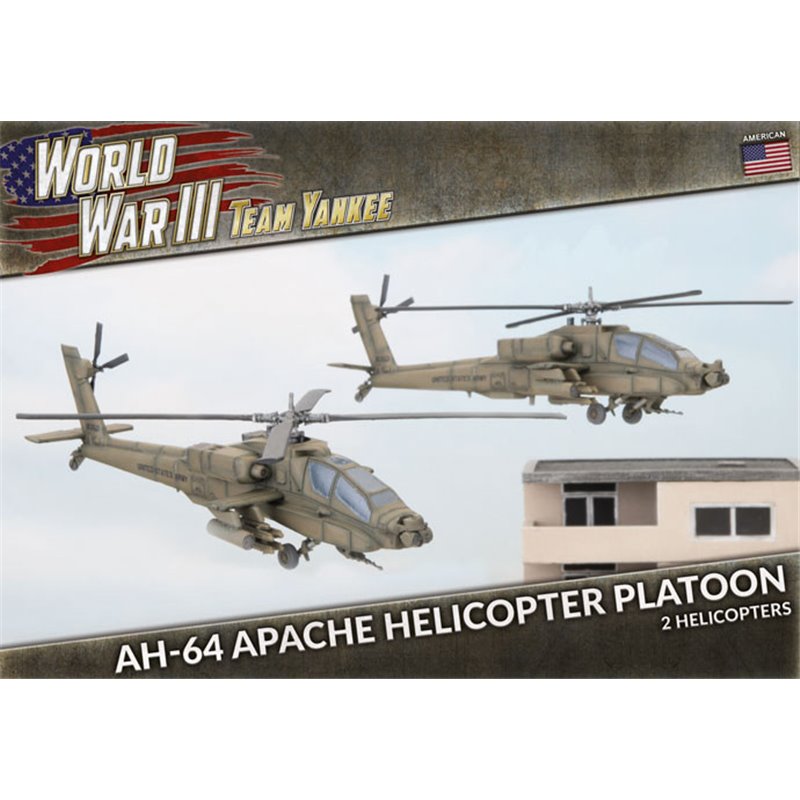 RSL Gaming AB | AH-64 Apache Helicopter Platoon (x2 Plastic)