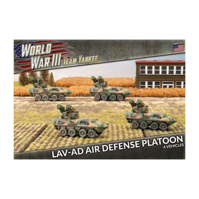 RSL Gaming AB | LAV-AD Air Defense Platoon (x4 Plastic)