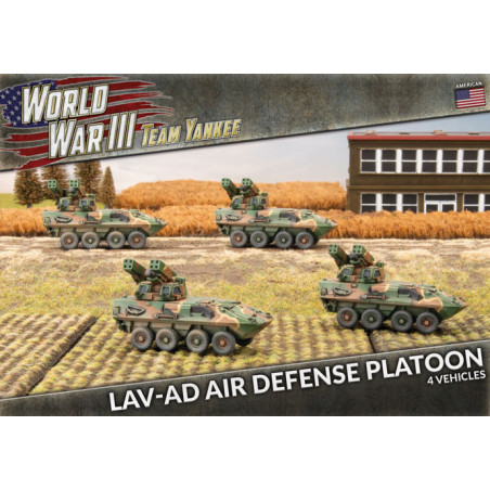 RSL Gaming AB | LAV-AD Air Defense Platoon (x4 Plastic)