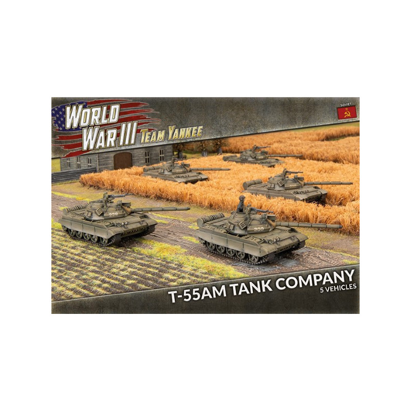 RSL Gaming AB | T-55AM Tank Company (x5 Plastic)