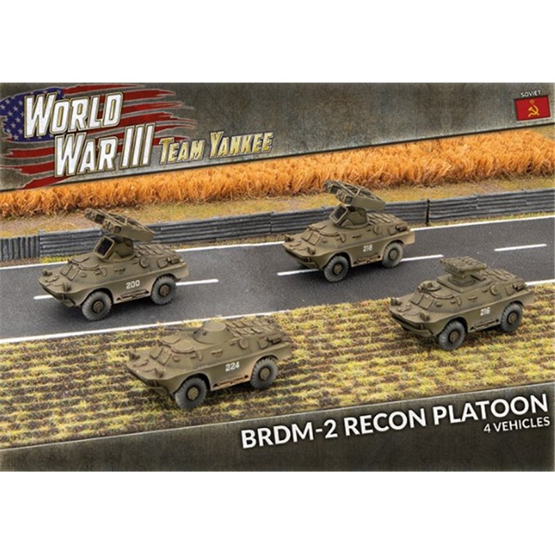 RSL Gaming AB | BRDM-2 Recon Platoon (x4 Plastic)