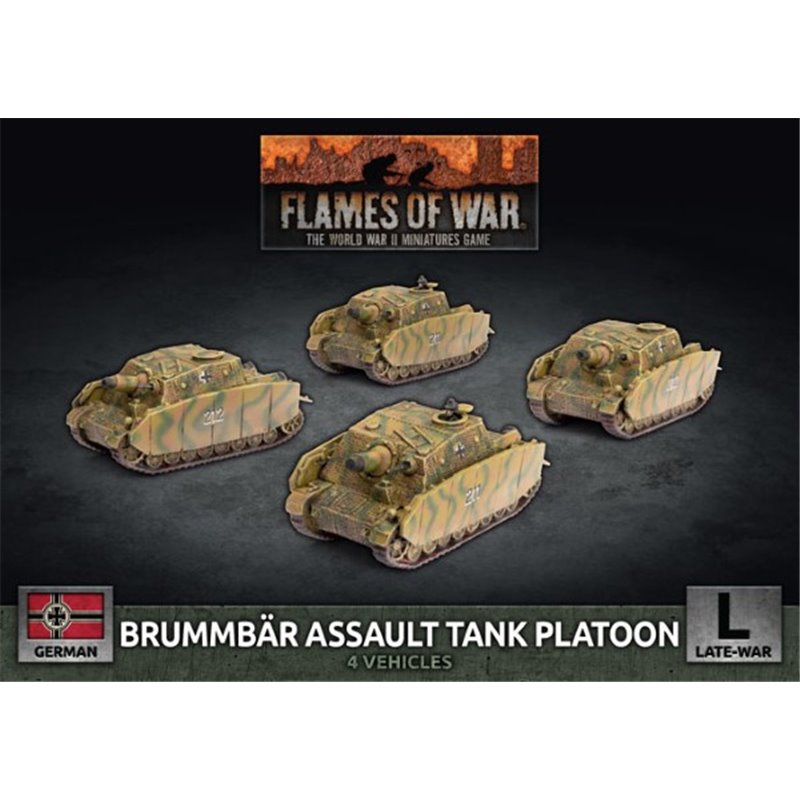 RSL Gaming AB | Brummbär Assault Tank Platoon (x4)