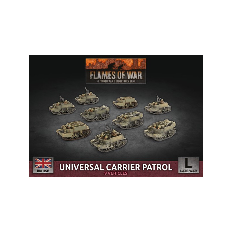 Universal Carrier Patrol (x9 Plastic)