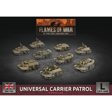 Universal Carrier Patrol (x9 Plastic)