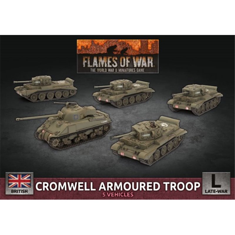RSL Gaming AB | Cromwell Armoured Troop (x5 Plastic)