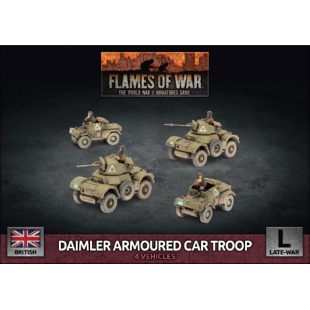 Daimler Armoured Car Troop (Plastic)