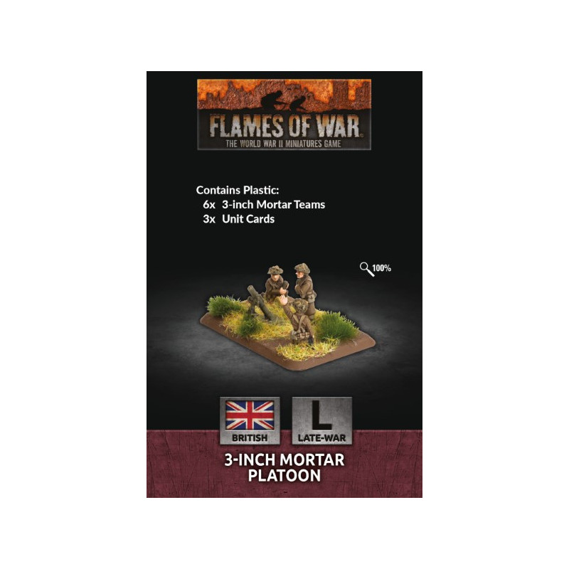 3-inch Mortar Platoon (x6 Plastic)