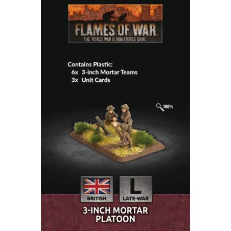 3-inch Mortar Platoon (x6 Plastic)