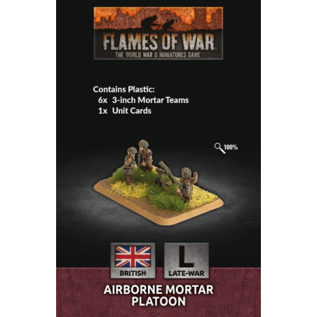 Airborne Mortar Platoon (x6 Plastic)