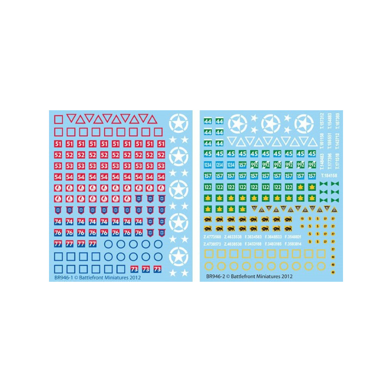 RSL Gaming AB | British Decals (Late-War)