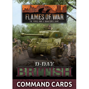 D-Day British Command Cards (47 cards)