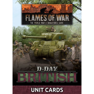 D-Day British Unit Card Pack (66 cards)