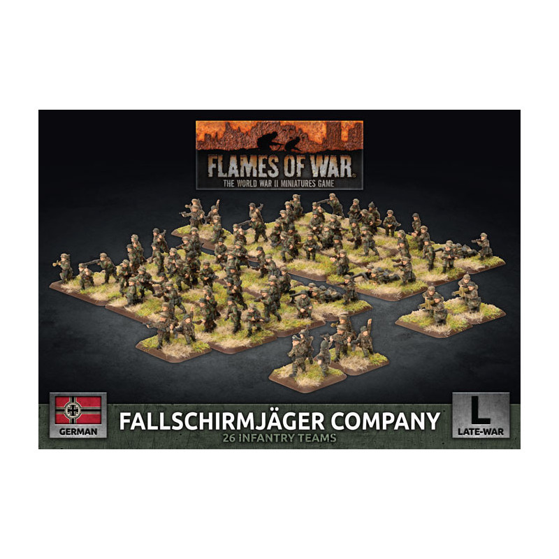 Fallschirmjager Company (Plastic)