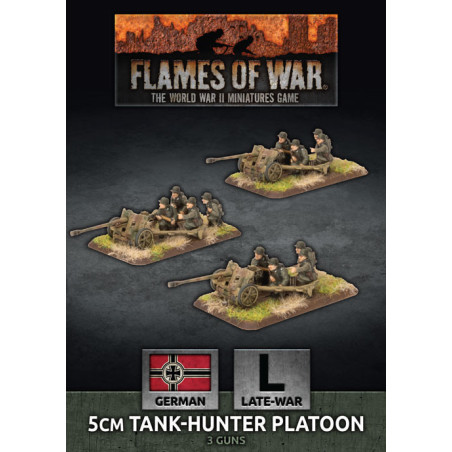 5cm Tank Hunter Platoon (x3 Plastic)