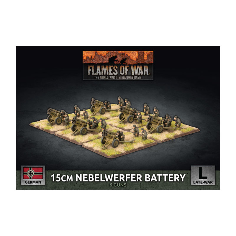 15cm Rocket Launcher Battery (x6 Plastic)