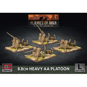 8.8cm Heavy AA Platoon (x4 Plastic)