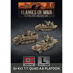 SdKfz 7/1 Quad AA Platoon (x3)