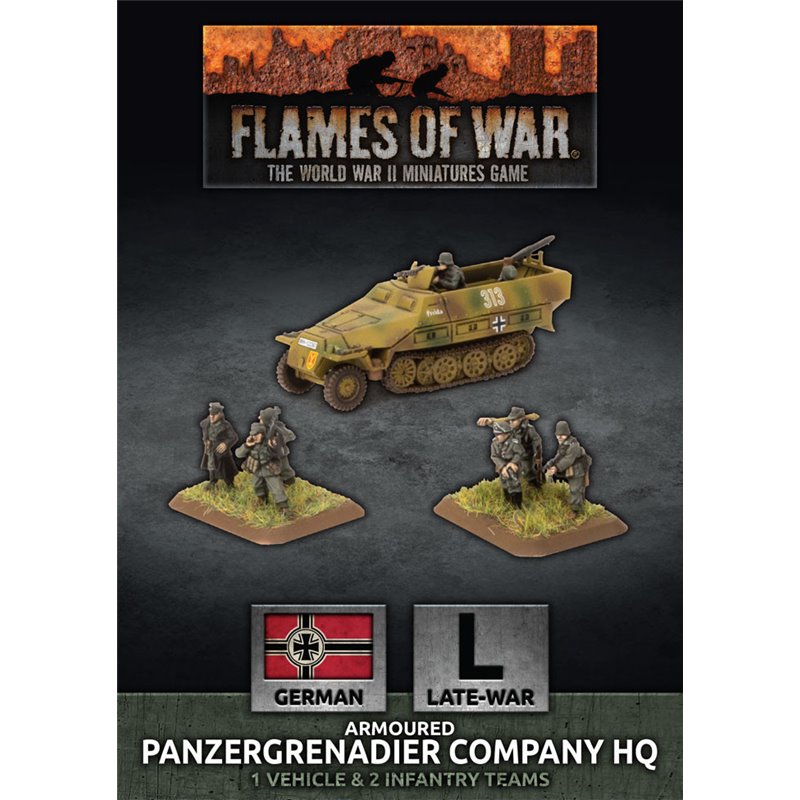 RSL Gaming AB | Panzergrenadier Company HQ (Plastic)