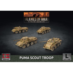 Puma Scout Troop (x4 Plastic)