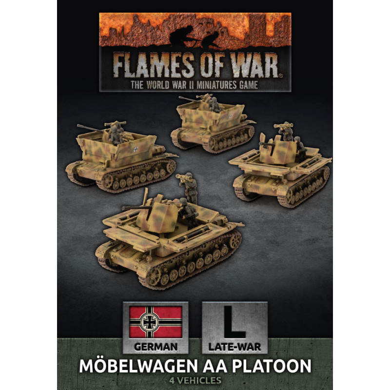 Mobelwagen 3.7cm AA Tank Platoon (x4)
