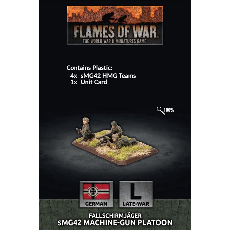 RSL Gaming AB | Fallschirmjager HMG Platoon (x4 Plastic)