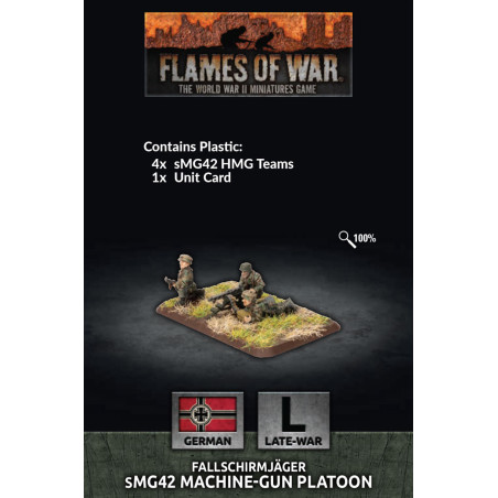 RSL Gaming AB | Fallschirmjager HMG Platoon (x4 Plastic)