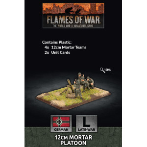 12cm Mortar Platoon (x6 Plastic)