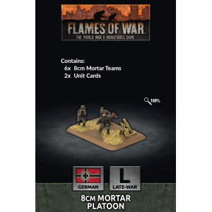 8cm Mortar Platoon (x6 Plastic)