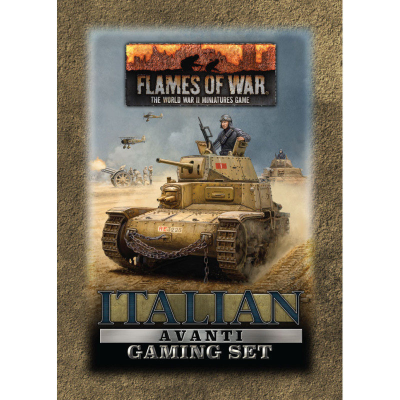 Italian Avanti Tin (x20 Tokens, x2 Objectives, x16 Dice)